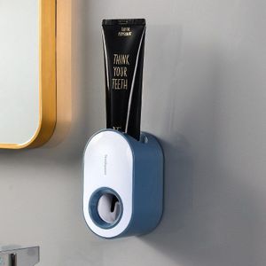 Automatische Tandpasta Dispenser Muur Gemonteerde Dispenser Voor Pasta Draagbare Tandpasta Houder Badkamer Accessoires Tandpasta Rek
