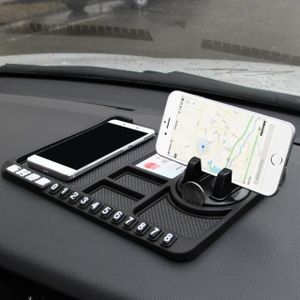 Multifunctionele Auto Antislip Grip Pad Telefoon Gps Houder Mat Anti-Slip Siliconen Verpakking Nummer Matten Anti Slip Mat auto Accessoires