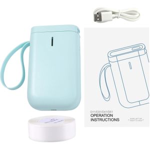 Niimbot D11 Draadloze Label Printer Draagbare Pocket Label Printer Bluetooth Thermische Label Printer Snel Printen Thuisgebruik Kantoor