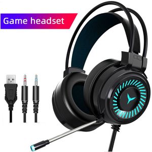 7.1 Stereo Led Gaming Headset Virtual Surround Bass Gaming Oortelefoon Hoofdtelefoon Met Microfoon Led Licht Voor Computer Pc Gamer
