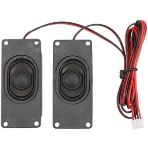 4 Ohm 3W Lcd Panel Luidspreker Versterker O Frequentie Output Voor V59/56/59 3463A SKR.03-Zwart (30Mm X 70Mm) 1 Paar