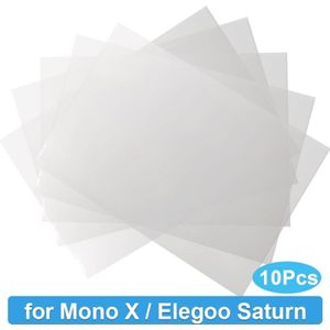 5Pcs Fep Film Voor Anycubic Photon M3 Plus Mono X Elegoo Saturn 3D Printer Onderdelen 8.9 Inch Uv Hars printers 200*260*0.15Mm Film