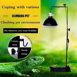 Reptiel Lamp Stand Floor Licht Houder Stand Landing Lamp Stand Beugel Lamp Ondersteuning Voor Reptiel Glas Terrarium Verwarming Licht