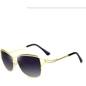 gepolariseerde zonnebril vrouwen Shades Vrouwelijke vlinder zonnebril UV400 Mode Gradiënt Zonnebril