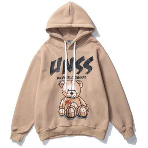 Wtd Mannen Sweater Streetwear Beer Gedrukt Hip Hop Casual Stijl Mannen/Vrouwen Hoodie Standaard Oversized Sweatshirt Mannen hoodies