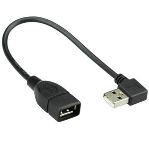 10 Cm 20 Cm 40 Cm Usb 2.0 A Man-vrouw 90 Angled Extension Adapter Kabel Man-vrouw rechts/Links/Down/Up Kabel Cord