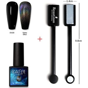 Nail Magneet Cat Eye Gel Polish Magnetische Nail Art Gereedschap Voor Professionals Valentines Schilderen Nail Art Decoratie Effect Sterke
