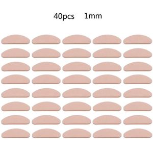 40Pcs Zacht Schuim Neus Pads Zelfklevende Lenzenvloeistof Eva Neus Pads Anti-Slip Glazen Geen Makeup Neus Pads brillen Nosepads Jy06 21