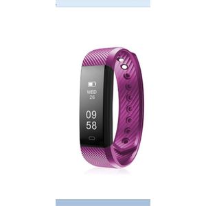 SMART FIT BIT Bluetooth Hartslag Bloeddruk Fitness Tracker horloge ID115