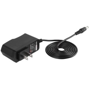 6V 1A 1000mA Zwart Plastic Us Plug Power Opladen Charger Adapter 110-240V Ac Met Fcc Certificaat