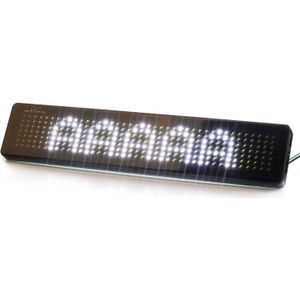 12 v 7X41 Pixel Scrolling Car LED Display Engels Afstandsbediening LED Auto Display Board LED Programmeerbare Bericht teken Diy kit
