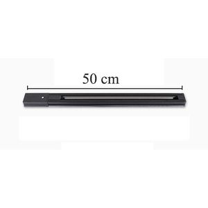 Universal 1 M 0.5 M Spoor Rails Aluminium Track Armatuur Spot Lamp Tracking Rail Armatuur 2 Draden Rails 2 stks/partij
