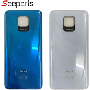 Xiaomi Redmi Note 9 Pro Voor Note 9 4s Batterij Cover Back Glass Panel Rear Behuizing Case Voor Redmi Note 9S Back Battery Cover Deur