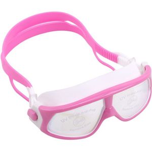 Zwembril Comfortabele Siliconen Grote Frame Verstelbare Zwemmen Bril Kinderen Anti-Fog Uv Waterdichte Zwemmen Brillen
