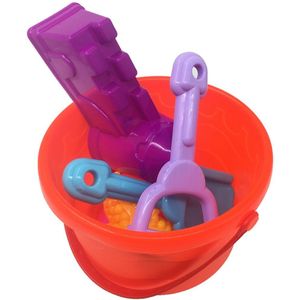 6 Stuks Kinderen Zomer Outdoor Vis Schop Hark Emmer Strand Water Zand Spelen Speelgoed Set Kids Educatief Speelgoed Voor Kinderen