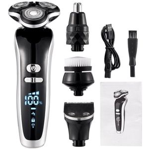 Full Body Wassen Mannen 4D Scheerapparaat Elektrische Usb Oplaadbare Scheermes Elektrische Oplaadbare Scheerapparaat Baard Mes