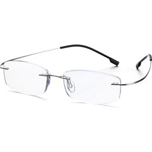 Flexibele Ultralight Randloze Geheugen Titanium Magnetische Leesbril Voor Mannen Vrouwen Verziend Brillen Vision Care + 1.0 ~ + 4.0