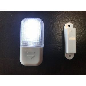 Magnetische Deur Contact Sensor LED Kast Licht Mini Lamp Batterij Aangedreven Super Heldere voor Garderobe Kasten Kast