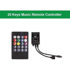 Dc 12V Bluetooth Wifi Draadloze Rgb Controller Muziek Ir Rf Led Verlichting Strip Remote Controller Voor Rgb Led Strips verlichting 5050 2835