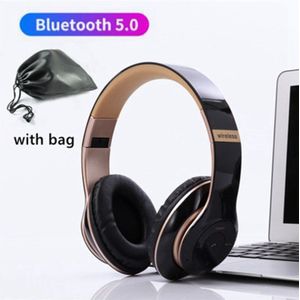 Opvouwbaar Bluetooth Hoofdtelefoon Met Microfoon Noise Annuleren Oortelefoon Met Opbergtas En Voor Tv Pc Draadloze Transmit Telefoon Muziek Helm