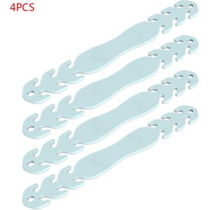 4 Stks/set Oor Handgrepen Extension Haak Voor Gezichtsmasker Anti-Slip Siliconen Gehoorbescherming Oor Gesp Houder