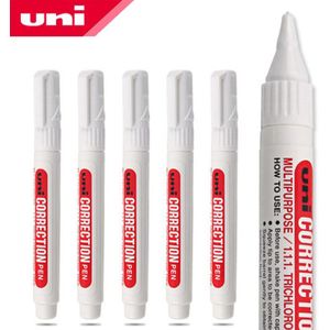 5 Stks/partij Uni CLP-80 1.0Mm Correctie Pen 8 Ml Vloeistof Levert