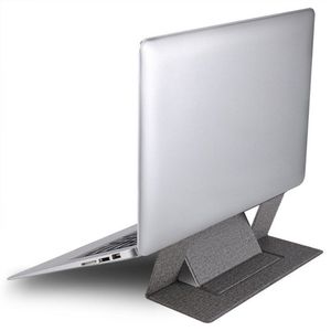Draagbare Verstelbare Laptop Stand Onzichtbare Vouwen Stand Desktop Verhooging Functie Tablet Houder Voor Ipad Macbook Laptops