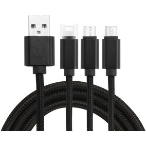 Snel Opladen Kabel 3A Micro Usb Kabel Voor Ios Android Quick Charger Mobiele Telefoon Kabel Usb Type C Kabel Usb draad