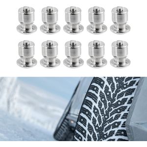 100Pcs Tyre Winter Band Spikes Autobanden Studs Schroef Sneeuw Spikes Wheel Tyre Sneeuw Kettingen Studs Voor Auto suv Atv Truck