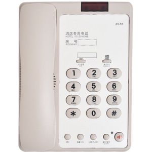 Desktop Draadgebonden Telefoon, Bedrade Vaste Telefoon Voor Thuis/Hotel/Kantoor, Verstelbare Volume, 2 Fast Dial Knoppen, Handsfree Bellen