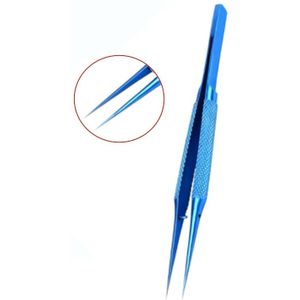 Titanium Legering/Roestvrij Pincet Professionele Onderhoud Tool 0.15Mm Rand Precisie Vingerafdruk Pincet Rechte/Gebogen Tip