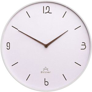 Luxe Witte Wandklok Metalen Woonkamer Slaapkamer Stille Nordic Grote Horloge Thuis Klok Mechanisme Horloge Wanddecoratie FZ452