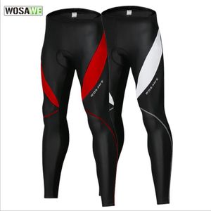 Wosawe Grensoverschrijdende Mountainbike Rijden Broek Fietsen Broek Fleece Warm Rijden Broek Silicone Broek Vrouwen Mannen Unisex Broek