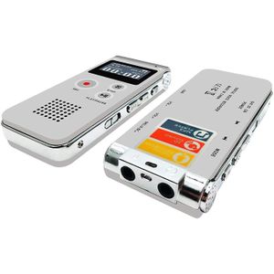 Voice Recorder, Digitale Voice Recorder Voice Activated Recorder Met Afspelen Oplaadbare Tape Dictafoon Recorder Voor Lezingen