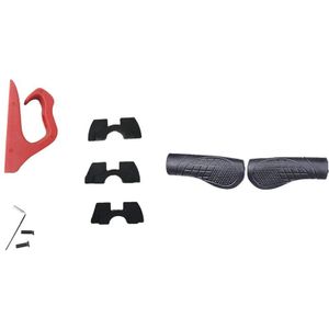 1 Set Stuur Grip Fixed Gear Skateboard Accessoires & 1 Set Speciale Haak Schokdemper Demping Mouw