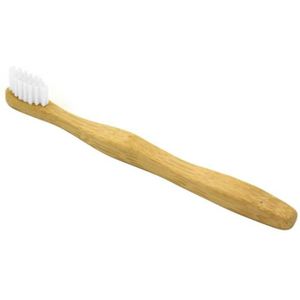 1Pcs Natuurlijke Bamboe Houtskool Kindje Tandenborstel Antibacteriële Eco Vriendelijke Zachte Kind Borstel Oral Care Tandenborstel
