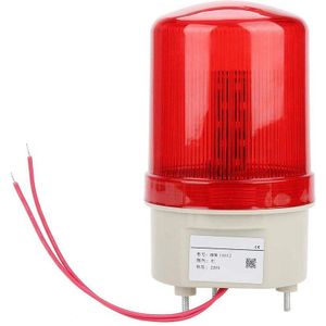 Industriële Flashing Sound Alarm Licht, BEM-1101J 220V Rode Led Waarschuwingslichten Akoestisch-optische Alarm Systeem Roterende Licht Emergency
