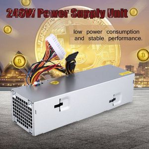 240W Desktop Voeding Auto Unit Psu Voor Dell Optiplex H240ES-00 H240AS-00 AC240ES-00 AC240AS-00 L240AS Voeding