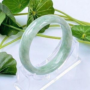 Echt Heldere Lichtblauw Natuurlijke Cat Eye Steen Armband, fijne Opal Bangle Sieraden Geluk Voor Vrouw Kan