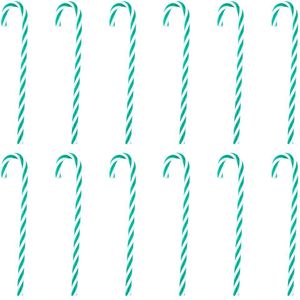 12 Stuks Decoratieve Hanger Candy Cane Opknoping Xmas Tree Opknoping Candy Cane Decor