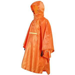 Fiets Regenjas - Waterdichte Camping Regenkleding - Met Reflector - Poncho