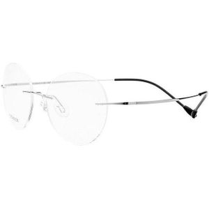 Eyesilove ultralichte randloze Optische frame mannen vrouwen Titanium Randloze bril Frame ronde brillen voor brillenglazen