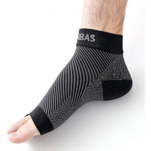 Enkelbrace Compressie Ondersteuning Mouwen Elastische Ademend voor Letsel Herstel Gewrichtspijn mand Voet Sport Sokken fietsen sokken