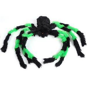 6-kleur imitatie spider knuffel Halloween simulatie levert voor 30 cm realistische spinnen op het feest