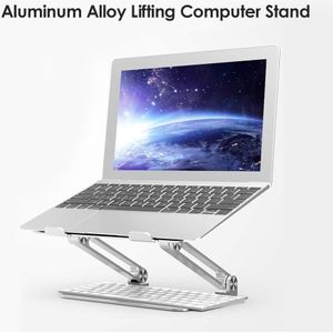 Notebook Houder Beugel Aluminium Laptop Stand Rack Hoogte Verstelbare Desktop Tafel Draagbare Notebook Houder Beugel