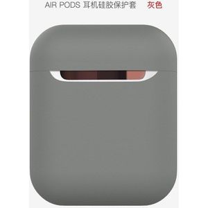 Toepasselijk Airpods2 Beschermhoes Apple Airpods Draadloze Bluetooth Headset Opbergdoos Vloeibare Siliconen Ultra-dunne