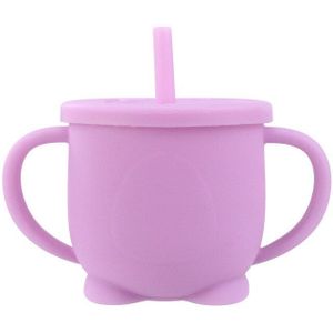 Babyvoeding Cups Baby Leren Baby Drinkware Siliconen Sippy Cups Voor Peuters & Kids Met Siliconen Sippy Lekvrij Cup