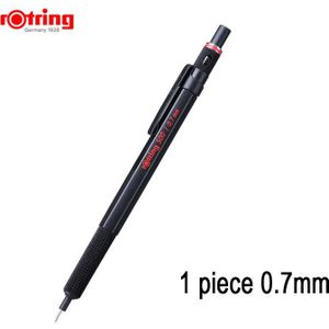 Rotring 500 0.5 Mm/0.7 Mm Mechanische Potlood Plastic Pen Houder Metalen Opruwen Grip Automatische Potlood 1 Stuk