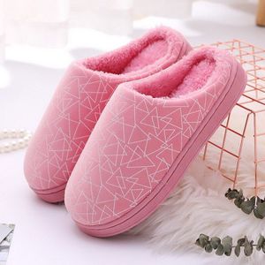 Mannen Vrouwen Winter Slippers Antislip Thuis Schoenen Mannelijke Comfort Floor Vrouwen Schoenen Katoen Pluche Dames Indoor Slippers Pantuflas mujer