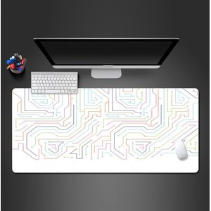 Moderne Abstracte Creatieve Geavanceerde Mousepad Super Cool Populaire Rubber Rand Game Pads Beste Kantoor Toetsenbord Muismat